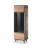 RANDOM W-1 DISPLAY CABINET, COLOR: WOTAN OAK/BLACK order